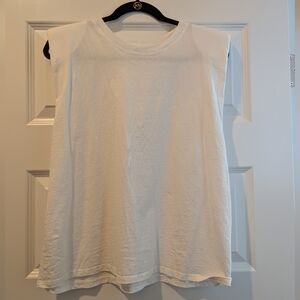 Zara White Muscle Tee